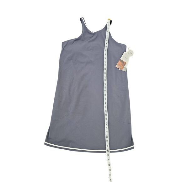 Vuori Volley Dress XL Azure Blue Tennis Golf Activewear Pockets NWT - Picture 7 of 12